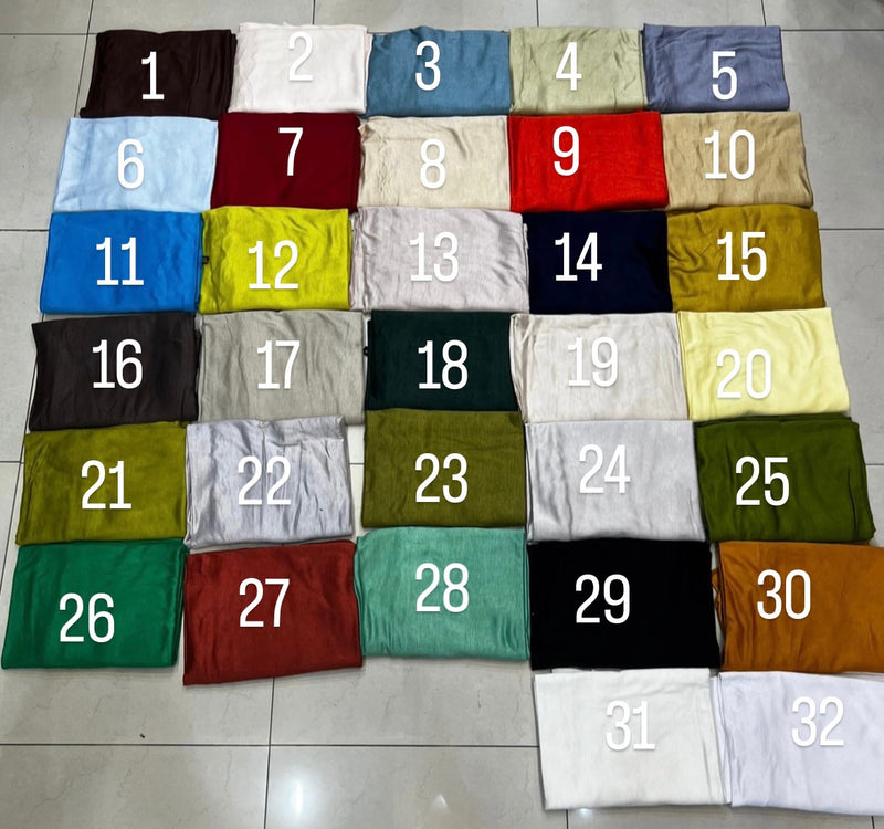 Foulard en jersey simple